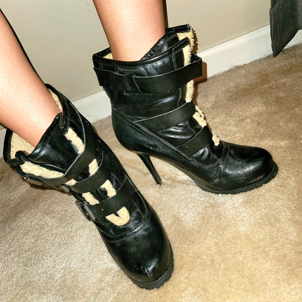Women's heel booties